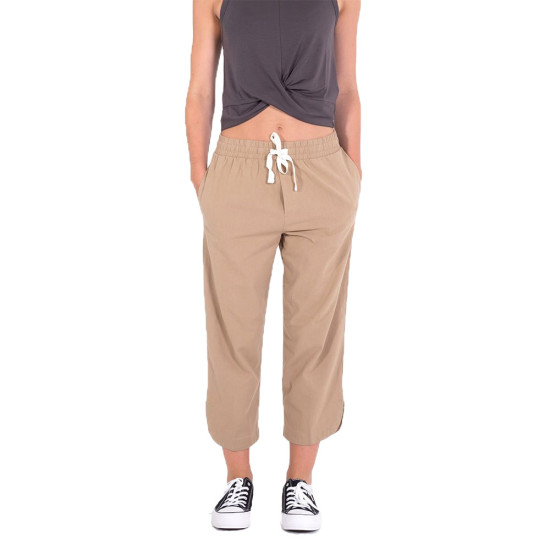 Hurley Γυναικείο παντελόνι Stape Midi Length Mineral Wash Pant